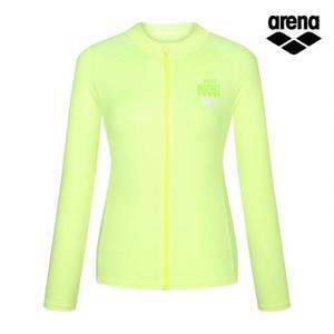 [아레나공식] 웨이비 레저 짚업 래쉬가드 A3BL1PQ08LIM