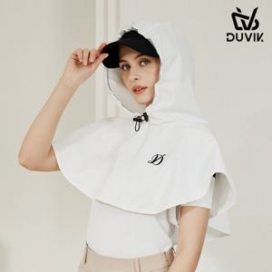듀빅 공용 방수 심실링 레인후드 모자 DD1WAC702WH