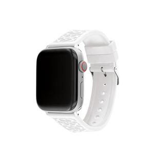 [마션틴트(잡화)][코치] 공식 애플워치 스트랩 실리콘 밴드 14700080(42/44/45mm)