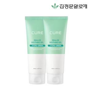 [김정문알로에] 큐어 리알로에 수딩젤 150ml 2개 (정가50,000원)