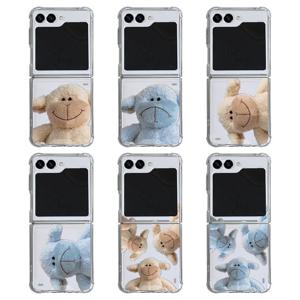 9C9C 몽키 젤하드 클리어케이스 갤럭시 Z 플립 5