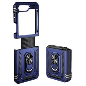 데켄스 갤럭시 Z플립7 Z플립6 Z플립5 지플립6 범퍼 프로텍션 마그네틱 핑거링 힌지보호 아머 하드 케이스 M985