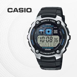 카시오 CASIO 군인 군용 군대시계 우레탄 패션 전자시계 AE-2000W-1A