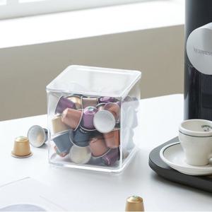 [JAJU/자주] 투명해서 깔끔한 아크릴 커피 캡슐 보관함