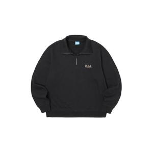 [유씨엘에이]남여공용 UCLA 아치형 로고 반집업 맨투맨 UZ9LT8B