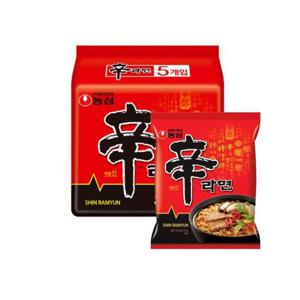 [농심] 신라면 멀티팩 120g 40봉 8팩