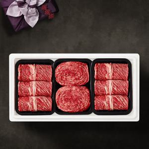 맛딜 한우선물세트 1등급 구이혼합1호 1.2kg/등1불2