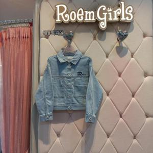 로엠걸즈 DP01 크롭  데님자켓 RGJA2413C