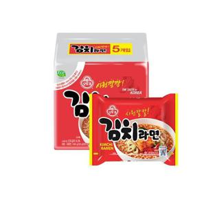 [오뚜기] 김치라면 120g 32봉