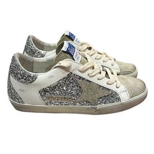 (명품) 23SS 골든구스 여성 슈퍼스타 글리터 토프스