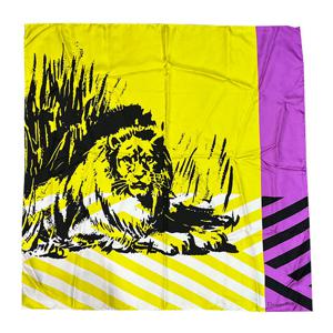 (명품) 22SS 디올 D 정글 팝 실크 스퀘어 스카프