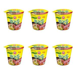 [오뚜기] 컵누들 얼큰 쌀국수 37.8g x 6개