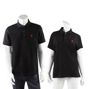 [로로모다] 아미 하트 로고 폴로 공용 반팔티 / UPL001760-001