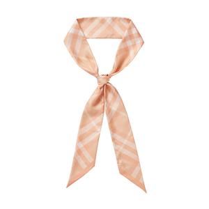 버버리 8083299 A4470 체크 트윌리 실크 스키니 스카프