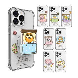 카카오프렌즈 해피투게더 에폭시 톡 투명방탄 강화케이스