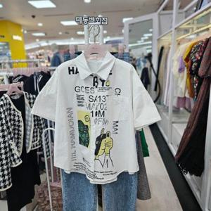 수스 DP01 고양이 셔츠 S242BSH5Z2