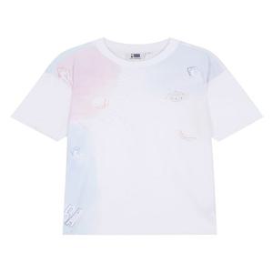 [엔비에이]NBA 레이커스 로그 핫써머 수채화 반팔 티셔츠 N222TS047Z