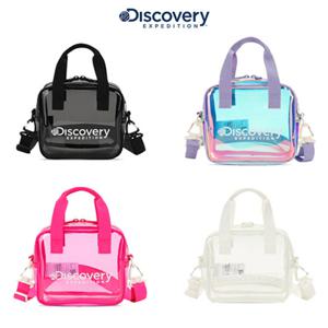 [디스커버리키즈US] (DKCR5304N) 키즈 클리어 토트 크로스 투웨이백