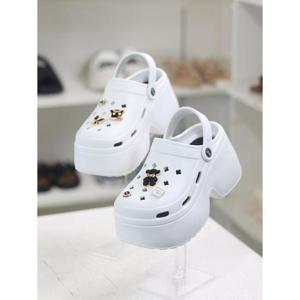 바이로쏘 세이브존03 클로그 키높이 플랫폼 PVC 8cm 뮬 샌들 SAV(BY)24S11804AA2