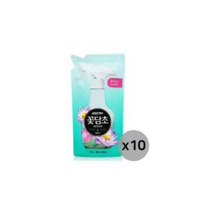 샤프란 꽃담초 섬유탈취제 연꽃 리필 320ml 10개