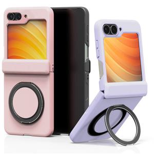 갤럭시 Z플립6 케이스 아이언 거치대 강화유리 범퍼 힌지 보호