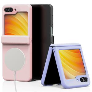 하이온 갤럭시 Z플립6 케이스 아이언 맥세이프 호환 강화유리 범퍼 힌지 보호