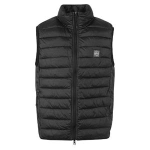 (명품) 스톤 24SS 로고 패치 패딩 조끼 블랙 80