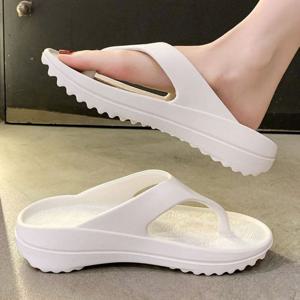 캐주얼샌들 남여공용 바닥 끈 일체형 푹신한 소재 데일리 쪼리