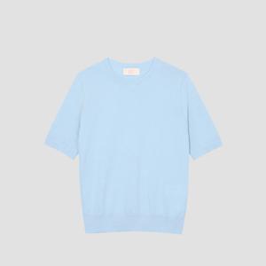 [유닛][패플단독가] 크루넥 니트 풀오버 [ZFJKCN001S-LIGHT BLUE