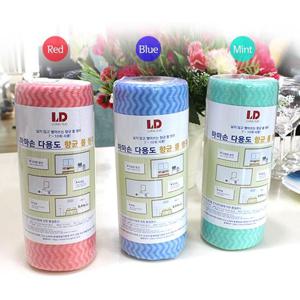 향기나 대용량 롤 행주 50매 민트