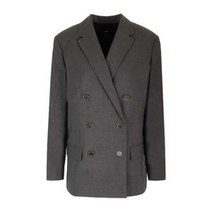 띠어리 더블 브레스트 코트 O0601103-1240