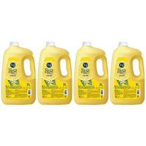 [애경] 순샘 주방세제 레몬 3L x 4개 대용량 퐁퐁