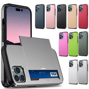 아이폰16 플러스 프로 맥스 e 슬라이드 카드수납 범퍼하드케이스