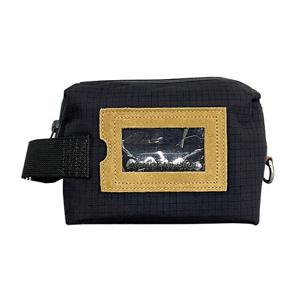 (명품) 23FW 아크네 핑크 로고 라벨 립스탑 파우치