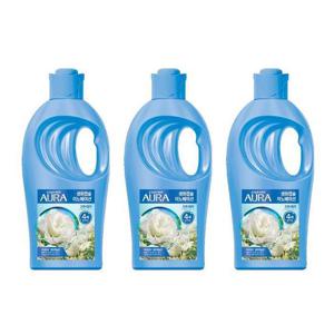 [샤프란] 아우라 생화캡슐 섬유유연제 1L 프레시릴리 3개