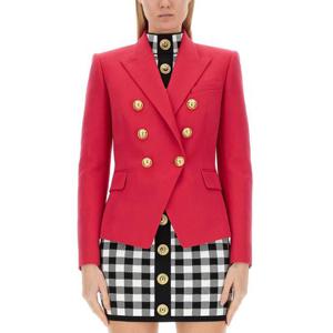 발망 여성 레드 블레이저 BF1SG008_WC094DK