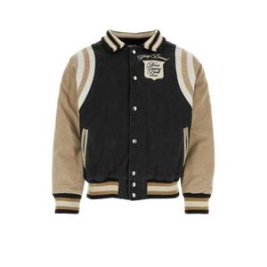 루드 남성 베이지 캔버스 봄버 자켓 RHPF23JA16163682 1682