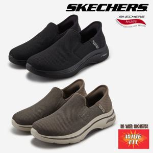 스케쳐스 남성 고워크 아치핏 2.0 슬립인스 와이드 SP0MWCEY071-GR