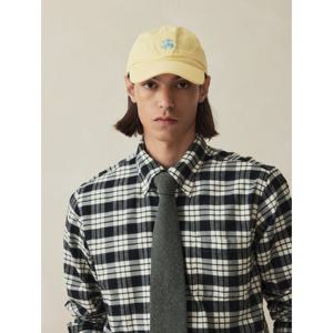 [브룩스브라더스] [남여공용] 코튼 로고 베이스볼 캡 (라이트옐로우) (BBACMM9906GEF)