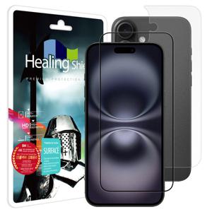 아이폰16플러스 3D 풀커버 강화유리 액정1매 후면1매