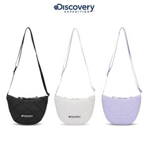 [디스커버리키즈US] (DKCR2054N) 키즈 퀼팅 하프문 크로스백