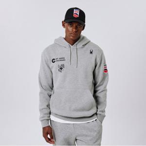 [스파이더] 남성 패트롤 기모 후드 티셔츠 SPJWCNHD301MMGR