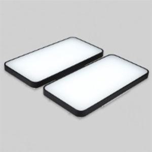 국산 LED 마빈 블랙 거실등 4등 100W 주광색 삼성칩