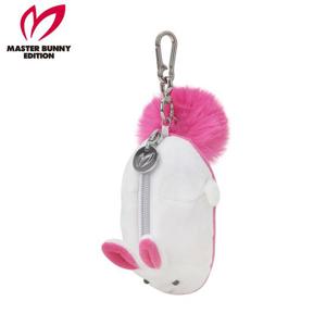 [마스터바니] 여성 토끼 폼폼이 키링 볼 케이스