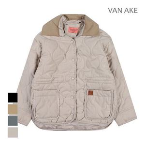 [반에이크][반에이크] 카_라배색 물결퀼팅점퍼_VB2ZPDUD11D (P00