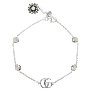 [구찌] GG 마몽 자개 실버 팔찌 / YBA773229001 (770756)