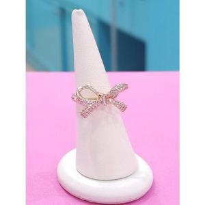 로뎀 세이브존05 Elegance 리본 오픈 반지 RDA24030108