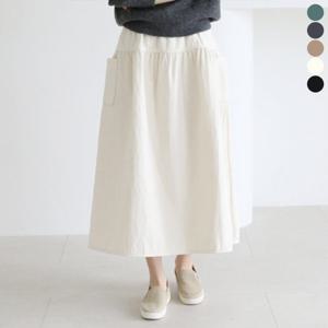 [바네사빈] 패딩기모 아방스커트 치마 v00956