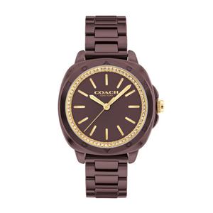 [마션틴트(잡화)][코치시계] 공식수입 세라믹밴드 여성시계 14504403 키트