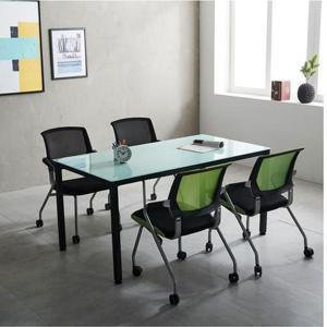 테이블 T5 회의테이블 미 1200 사무실테이블 4인 테이블세트 포그니 철제테이블 다용도테이블 책상테이블